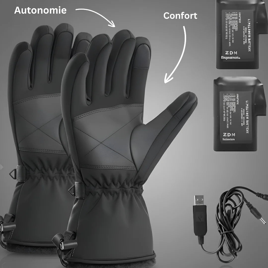 Gants Chauffants Imperméables LIORANE Hero | Coupe-Vent